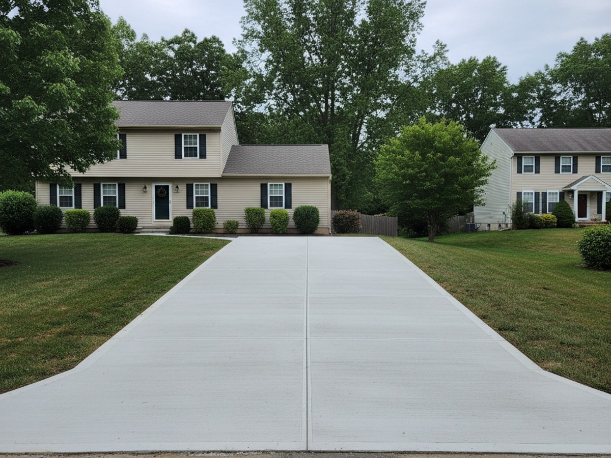 Summit Concrete Co crew working on a home