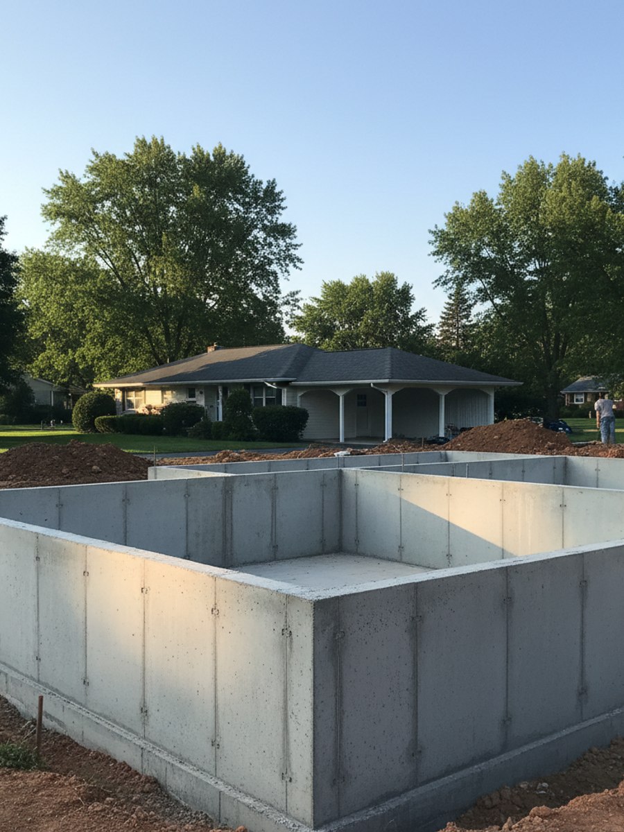 Concrete Patios completed by Summit Concrete Co in Newark, NJ